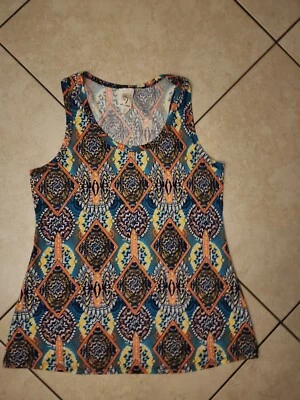 Juniors Tank top pattern design small by self esteem - Image 1 of 4