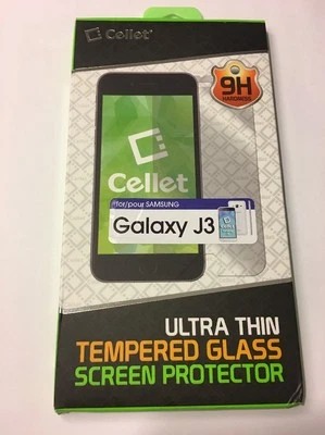 CELLET Premium Glass Screen Protector For Samsung Galaxy J3/J3V/Express Prime - Image 1 of 4