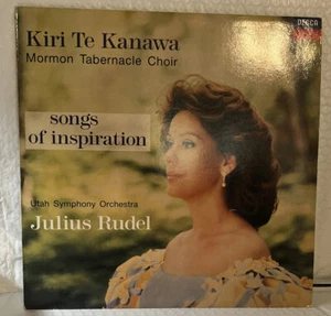 Kiri Te Kanawa Mormon Tabernacle Choir Songs Of Inspiration LP - Picture 1 of 2