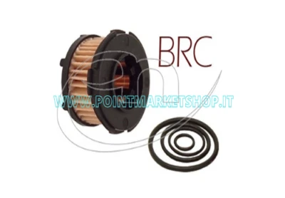 FILTRO ELETTROVALVOL GPL BRC ET98 MY07 CARTUCCIA  + GUARNIZIONI  - Immagine 1 di 3