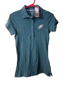 Antigua Womens Phildelphia Eagles Polo Embroidered Shirt Small. NWT - Picture 1 of 9