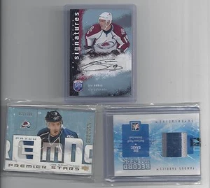 JOE SAKIC AUTOGRAPH, PATCH AND JERSEY CARD LOT #1 - Picture 1 of 1