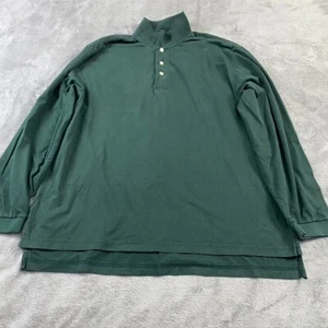Vintage Brooks Brothers Golfshirt Herren Langarm Grün Pullover Polo 32880192 - Bild 1 von 16