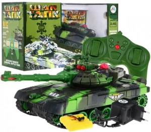 Ferngesteuerter RC Panzer R/C ferngesteuert Modellbau 1:18 RTR Kampf 2.4GHz NEU - Bild 1 von 7