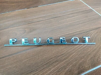 Insignia maletero maletero emblema metal trasero peugeot vintage may para peugeot 403 404 504 Foto 1 de 4