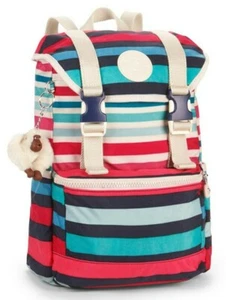 Kipling EXPERIENCE S Small Backpack - Spicy Stripe Bl RRP £79 - Picture 1 of 3