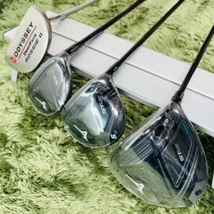 MIZUNO ST-X 13-piece Men's Golf Set 3 New Wood 1W.5W.5UT.4-9.PW.52°.56°.Pt Right - Picture 1 of 8