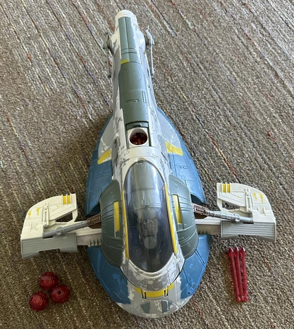 Star Wars Attack Of The Clones Jango Fett's Slave 1 Secret Attack Reveal Cover