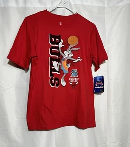 NBA Space Jam T-Shirt Youth XL Chicago Bulls Bugs Bunny Tunes Short Sleeve - Picture 1 of 5