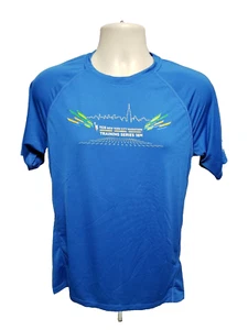 TCS New York City Marathon Training Series 18M Men Small Blue Jersey - Picture 1 of 10