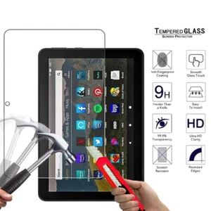 Housse de protection écran en verre trempé pour Amazon Kindle Fire HD 8 12ème génération 2024 - Photo 1/12