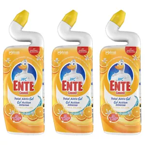 WC Ente Total Aktiv Reinigungs Gel mit Citrus Duft 750ml 3er Pack - Bild 1 von 1