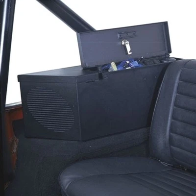 Juego de altavoces y caja de bloqueo Tuffy Security Products para Jeep Wrangler 1976-1991 CJ YJ Foto 1 de 3