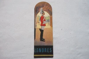 um 1930 Original Southern Railway Chemins De Fer Lesezeichen Paris nach London - Bild 1 von 2