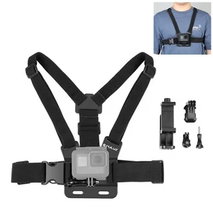 Adjustable Chest Body Harness Belt Strap Adapter Mount For Gopro|Insta360|DJI - Picture 1 of 8