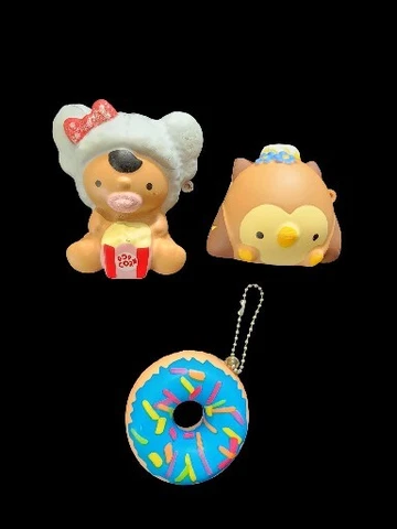 3 Pc Bundle Smooshy Mushy Baby & Squishy penguin Keychains  2018 *No Chains* Cover