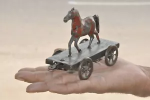 Vintage Early German Fine Horse Pull Along Tin Toy, Germany/France? - Picture 1 of 8