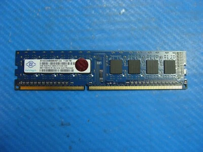 Dell 8300 Nanya 2GB 1Rx8 PC3-10600U DIMM Memory RAM NT2GC64B880NF-CG - Image 1 of 2