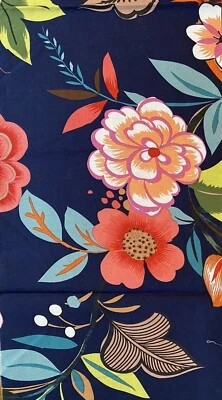 8x45 "jean" De Leon Design Alexander Henry Fabric floral cotton - Image 1 of 4