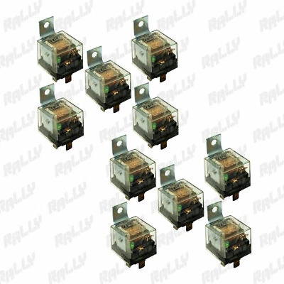 Relé 5 Pin Universal 12V 100 AM Para Coches Automotriz Camión Bombilla Alarma 10 Piezas Foto 1 de 4