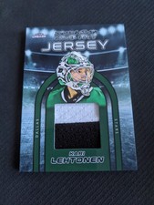 2022 PRESIDENTS CHOICE IN THE CREASE KARI LEHTONEN GUJ-22 #ed 2/10 JERSEY 2 COL