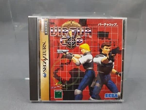 SEGA SATURN Virtua Cop Japanese Version Boxed - Picture 1 of 2