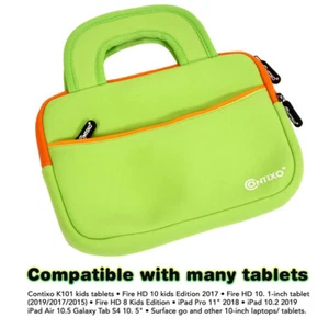 Bolso manga tableta Contixo 10" compatible con tableta Contixo, iPad mini accesorio - Imagen 1 de 41