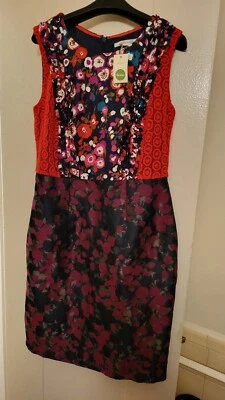 Vestido de piso multicolor talla 6 nuevo con etiquetas Foto 1 de 4