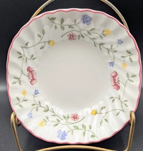 Johnson Brothers Summer Chintz Set Of 4 Square Cereal/Soup Bowls 6" England - Picture 1 of 3
