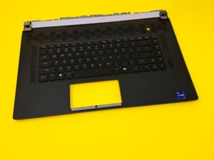 Originale Dell Alienware X17 R2 Tastiera Palmrest US English 718M9 0718M9 - Foto 1 di 2