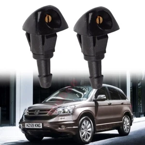 Brazo pulverizador boquilla limpiaparabrisas capó 2 piezas para Honda CR-V 1996-11 - Imagen 1 de 16
