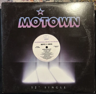 Boyz II Men "Water Runs Dry" Vinyl Record 12" Single PROMO - Image 1 of 3