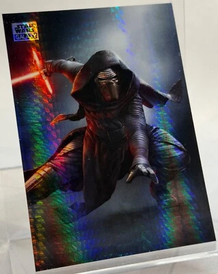 2024 Star Wars Chrome Galaxy, Kylo Ren (23) Prism Refractor Card #69/75 - Image 1 of 3