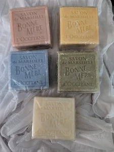5 L'Occitane Savon Bonne Mere Soap Set Bars 4.4 OZ Each NEW Sealed - Picture 1 of 7