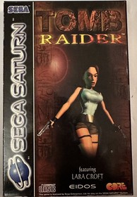 SEGA SATURN TOMB RAIDER - TESTED WORKING