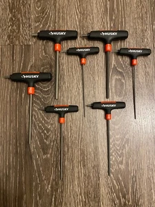 Husky 7-Piece T-Handle Set SAE Size 1/4" - 7/32" - Picture 1 of 2