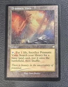 Prismatic Vista (Retro Frame) (Foil Etched) Modern Horizons Foil MTG NM Magic - Picture 1 of 2