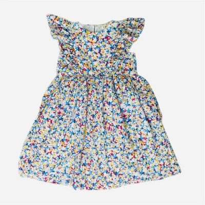 Vestido Tucker+Tate Niñas Floral Multicolor Volantes Talla 8 Foto 1 de 4