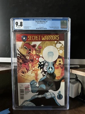 Secret Warriors #1 CGC 9.8 - Marvel 2017 - 1st Appearance of Secret Warriors - Image 1 of 2