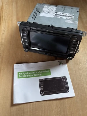 Skoda Superb II 3T0035680E Navigation GPS Navi Radio RNS 510 - Bild 1 von 4
