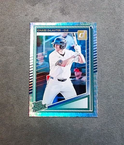 2025 Panini Donruss - Rated Prospects Chase Delauter #107 LibertyFoil - Picture 1 of 2