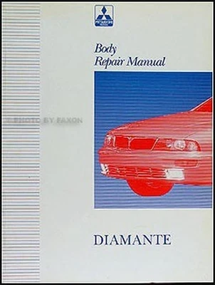 1997-2003 Mitsubishi Brillantini Corpo Riparazione Manuale - Urto Servizio - Immagine 1 di 2