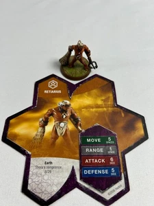 Heroscape Retiarus Gladiator w/ Card – Thora’s Vengeance Expansion - Picture 1 of 6