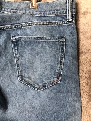 Banana Republic Jeans Mens 38x36 Blue Boot Cut Denim Classic Fit Medium Wash - Image 1 of 4