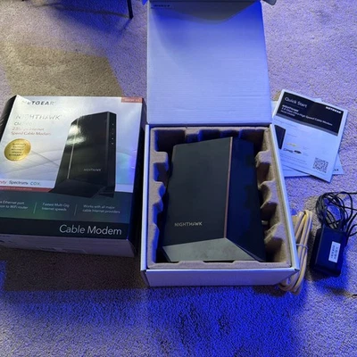 NETGEAR CM2000100NAS Cable Modem Xfinity Comcast  - Image 1 of 3