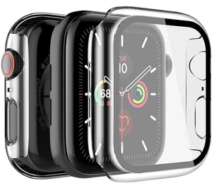 Étui pour Montre Apple (Séries 6/5/4/ Se, 40mm) - Transparent Avec Écran Garde - Photo 1 sur 5