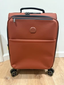 Delsey Paris turenne soft spinner carry on suitcase color brick - Picture 1 of 11