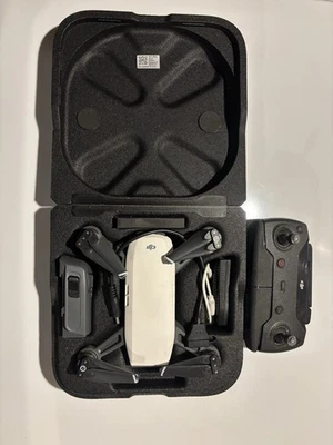 DJI Spark Camera Drone - Alpine White (CP.PT.000731) - Image 1 of 4