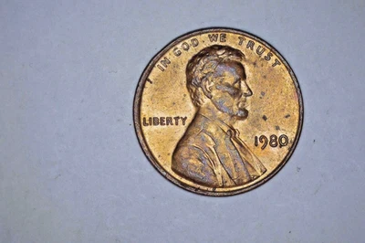 1980 and 1981 Lincoln Cent Double Die Obverse Uncirculated - Image 1 of 4