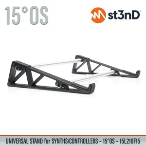 UNIVERSAL STAND for SYNTHS / CONTROLLERS - 15° - Open Style - 15L210F15 - Picture 1 of 15